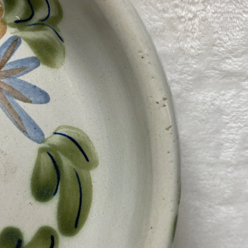 Louisville Stoneware Pies by Dottie Ceramic Pie‎ Plate Hand Painted Farmhouse